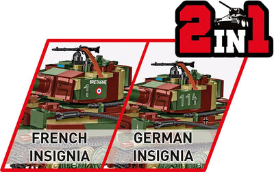 PzKpfw VI Tiger Ausf. E brick tank model - COBI 3124 - 862 bricks Tank Cobi 