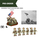 Raising the flag on Iwo Jima 6 US figures - COBI 2059 - 85 bricks Other Military Cobi 