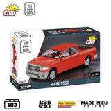 RAM 1500 brick model pickup truck - COBI 24607 - 183 bricks car COBI 