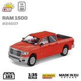 RAM 1500 brick model pickup truck - COBI 24607 - 183 bricks car COBI 