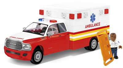 RAM 3500 brick model ambulance - COBI 24609 - 295 bricks car COBI 