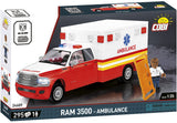 RAM 3500 brick model ambulance - COBI 24609 - 295 bricks car COBI 