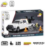 RAM 3500 brick model wrecker tow truck - COBI 24611 - 295 bricks car COBI 