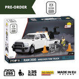 RAM 3500 brick model wrecker tow truck - COBI 24611 - 295 bricks car COBI 