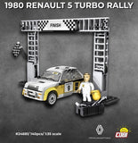 Renault 5 Turbo Rally 1980 car brick model - COBI 24681 - 140 bricks car Cobi 