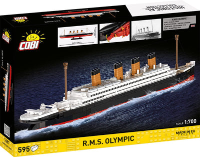 RMS Olympic brick model ship - COBI 1687 - 595 bricks Ship Cobi 