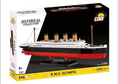 RMS Olympic brick model ship - COBI 1687 - 595 bricks Ship Cobi 