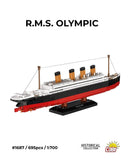 RMS Olympic brick model ship - COBI 1687 - 595 bricks Ship Cobi 