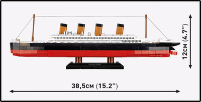 RMS Olympic brick model ship - COBI 1687 - 595 bricks Ship Cobi 