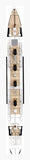 RMS Titanic brick model ship - COBI 1680 - 593 bricks Ship Cobi 