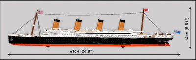 RMS Titanic brick ship model - COBI 1688 - 848 bricks Ship Cobi 