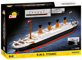 RMS Titanic brick ship model - COBI 1688 - 848 bricks Ship Cobi 