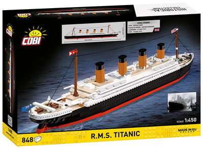 RMS Titanic brick ship model - COBI 1688 - 848 bricks Ship Cobi 