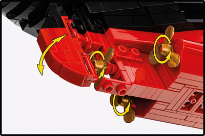 RMS Titanic ship historic brick model - COBI 1686 - 3230 bricks Ship Cobi 