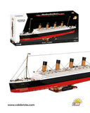 RMS Titanic ship historic brick model - COBI 1686 - 3230 bricks Ship Cobi 