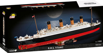 RMS Titanic ship historic brick model - COBI 1686 - 3230 bricks Ship Cobi 