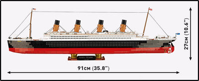 RMS Titanic ship historic brick model - COBI 1686 - 3230 bricks Ship Cobi 