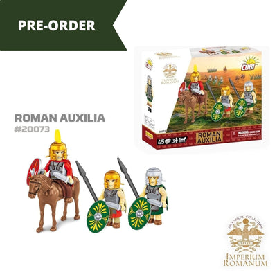 Roman Auxilila figures - COBI 20073 - 3 figures + horse Other Military Cobi 