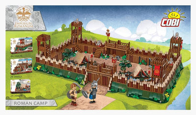 Roman Camp Bundle brick model - 4110 bricks Architecture Cobi 