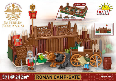 Roman Camp Bundle brick model - 4110 bricks Architecture Cobi 