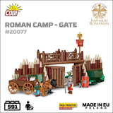 Roman Camp Gate brick model - COBI 20077 - 600 bricks Architecture Cobi 