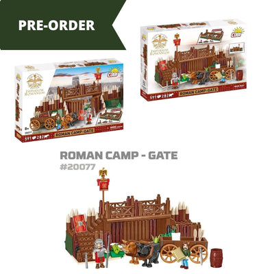 Roman Camp Gate brick model - COBI 20077 - 600 bricks Architecture Cobi 