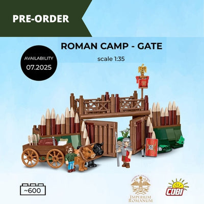 Roman Camp Gate brick model - COBI 20077 - 600 bricks Architecture Cobi 