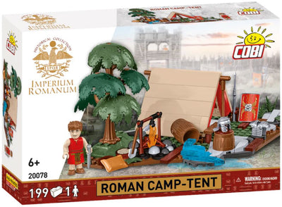 Roman Camp Tent brick model - COBI 20078 - 199 bricks Architecture Cobi 