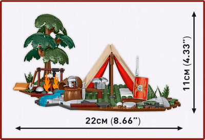 Roman Camp Tent brick model - COBI 20078 - 199 bricks Architecture Cobi 