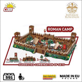 Roman Camp Tent brick model - COBI 20078 - 200 bricks Architecture Cobi 