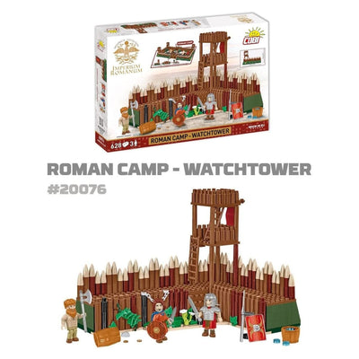 Roman Camp Watchtower brick model - COBI 20076 - 628 bricks Architecture Cobi 