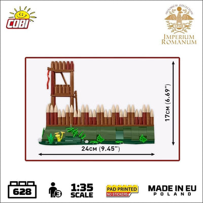 Roman Camp Watchtower brick model - COBI 20076 - 628 bricks Architecture Cobi 