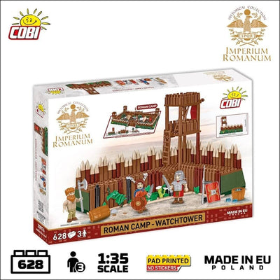 Roman Camp Watchtower brick model - COBI 20076 - 628 bricks Architecture Cobi 