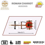 Roman chariot brick model - COBI 20069 - 120 bricks Other Military Cobi 