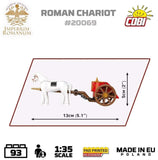 Roman chariot brick model - COBI 20069 - 120 bricks Other Military Cobi 