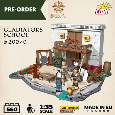 Roman Gladiator School brick model - COBI 20070 - 560 bricks Architecture Cobi 