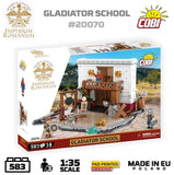 Roman Gladiator School brick model - COBI 20070 - 560 bricks Architecture Cobi 