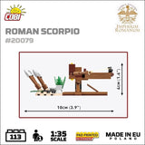 Roman Scorpio brick model - COBI 20079 - 110 bricks Other Military Cobi 