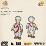 Roman warship brick model - COBI 20071 - 1710 bricks Ship Cobi 