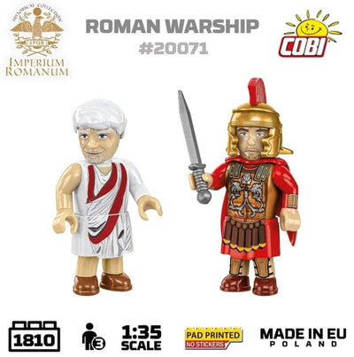 Roman warship brick model - COBI 20071 - 1710 bricks Ship Cobi 