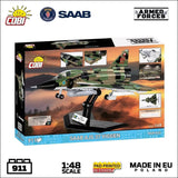 Saab AJS37 Viggen brick plane model - COBI 5911 - 910 bricks Planes Cobi 