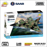 Saab AJS37 Viggen brick plane model - COBI 5911 - 910 bricks Planes Cobi 