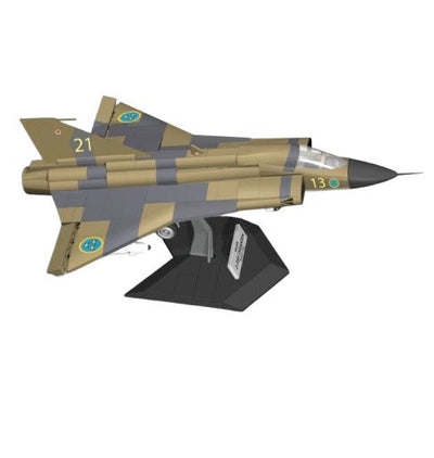 Saab J 35 Draken brick plane model - COBI 5933 - 582 bricks Planes Cobi 