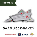 Saab J 35 Draken Linkoping brick plane model - COBI 5934 - 582 bricks Planes Cobi 