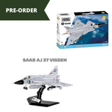 Saab VJ37 Viggen brick plane model - COBI 5915 - 881 bricks Planes Cobi 