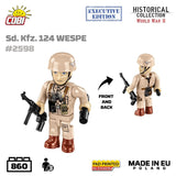 Sd.Kfz. 124 Wespe brick tank model - COBI 2598 - 860 bricks EXECUTIVE EDITION TANK COBI 