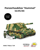 Sd.Kfz. 165 Hummel brick tank model - COBI 2663 - 1116 bricks Tank COBI 