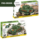 Sherman M4A3E8 (76)W brick tank model- COBI 3118 - 865 bricks Tank Cobi 