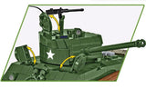 Sherman M4A3E8 (76)W brick tank model- COBI 3118 - 865 bricks Tank Cobi 