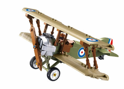 Sopwith Camel S brick model plane - Sluban M38-B1293 - 293 bricks Tank SLUBAN 